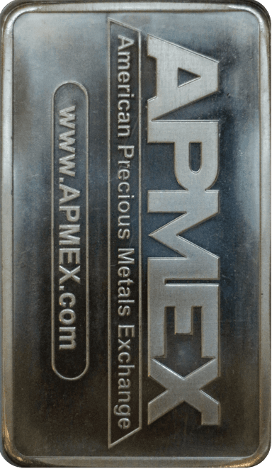 Various 10 oz. Silver Bar - Reverse