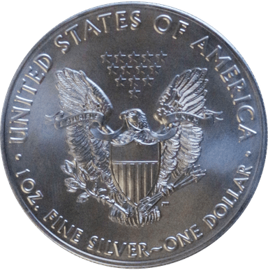 United States 1 oz. Silver Eagle - Reverse