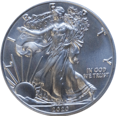 United States 1 oz. Silver Eagle - Obverse